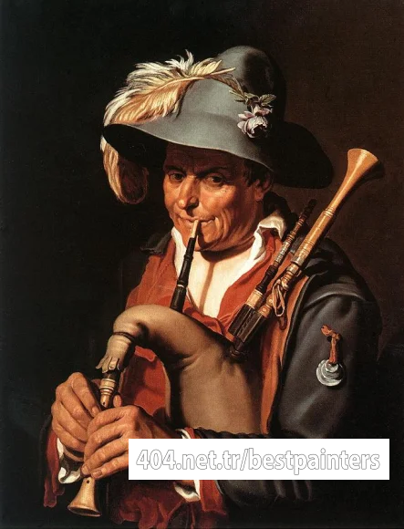 BLOEMAERT_Abraham_The_Bagpiper