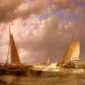 Hulk_Abraham_Dutch_Barges_At_The_Mouth_Of_An_Estuary