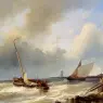 Hulk_Snr_Abraham_Shipping_Off_The_Dutch_Coast