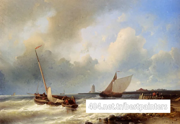 Hulk_Snr_Abraham_Shipping_Off_The_Dutch_Coast
