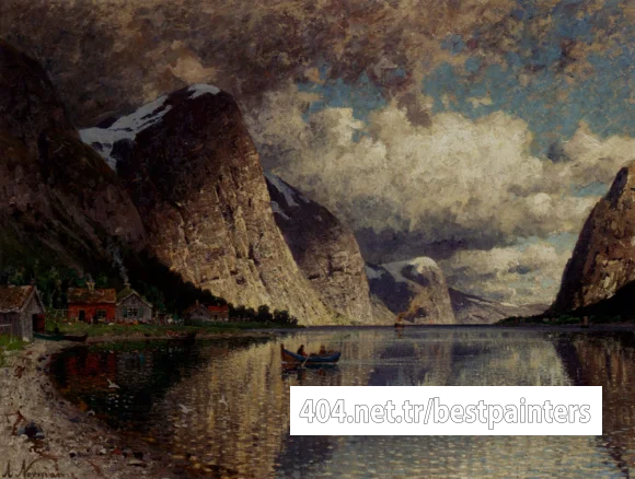 Normann_Adelsteen_A_Clody_Day_On_A_Fjord