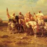 Schreyer_Adolf_Arab_Horseman_By_A_watering_Hole