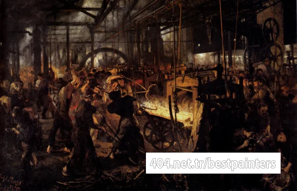 Menzel_Adolf_Vaon_The_Foundry