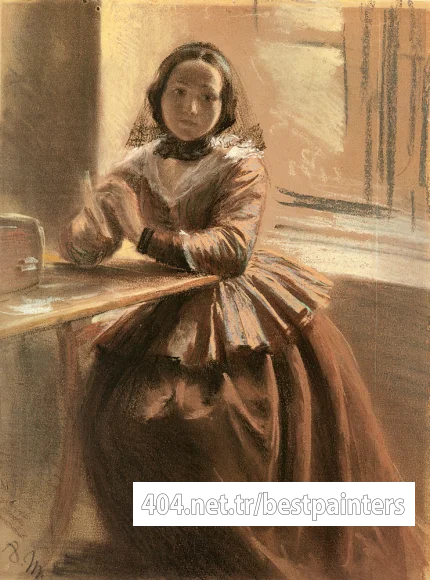 Menzel_Adolph_Von_Emilie_Die_Schwester_Menzels