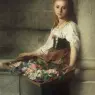 Jourdan_Adolphe_THE_FLOWERSELLER