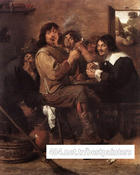 BROUWER_Adriaen_Smoking_Men