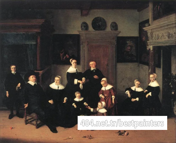 OSTADE_Adriaen_Jansz_van_Portrait_Of_A_Family