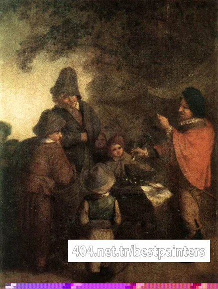 OSTADE_Adriaen_Jansz_van_The_Stall_keeper