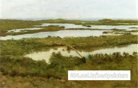 Bierstadt_Albert_A_River_Estuary