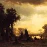 Bierstadt_Albert_An_Indian_Encampment