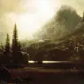 Bierstadt_Albert_By_a_Mountain_Lake