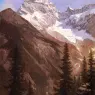 Bierstadt_Albert_Canadian_Rockies_Asulkan_Glacier
