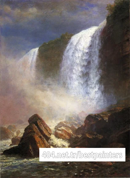 Bierstadt_Albert_Falls_of_Niagara_from_Below