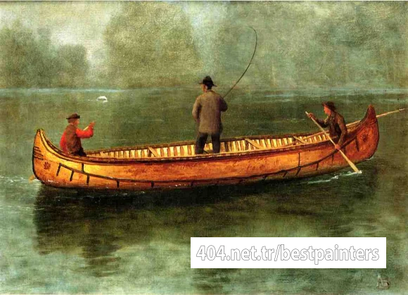 Bierstadt_Albert_Fishing_from_a_Canoe