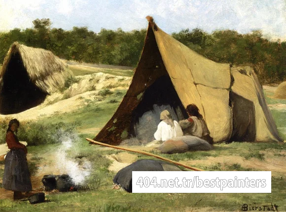 Bierstadt_Albert_Indian_Camp