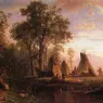 Bierstadt_Albert_Indian_Encampment_Late_Afternoon