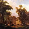 Bierstadt_Albert_Indian_Encampment_Shoshone_Village