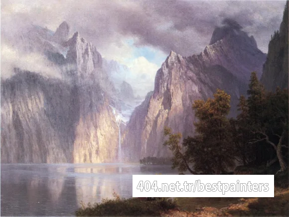 Bierstadt_Albert_Scene_in_the_Sierra_Nevada