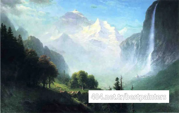 Bierstadt_Albert_Staubbach_Falls_Near_Lauterbrunnen_Switzerland