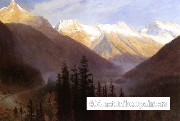 Bierstadt_Albert_Sunrise_at_Glacier_Station