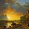 Bierstadt_Albert_Sunset_on_the_Coast