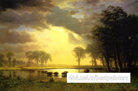 Bierstadt_Albert_The_Buffalo_Trail