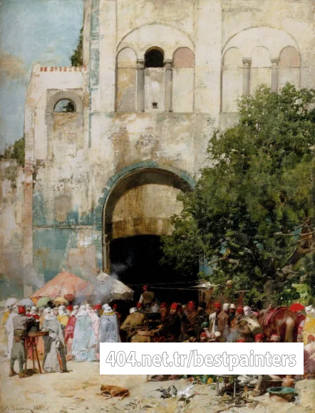 Pasini_Alberto_market_Day_Constantinople