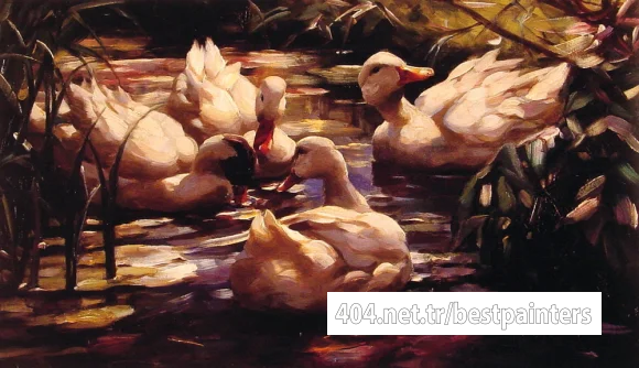 Ducks_in_a_Forest_Pond