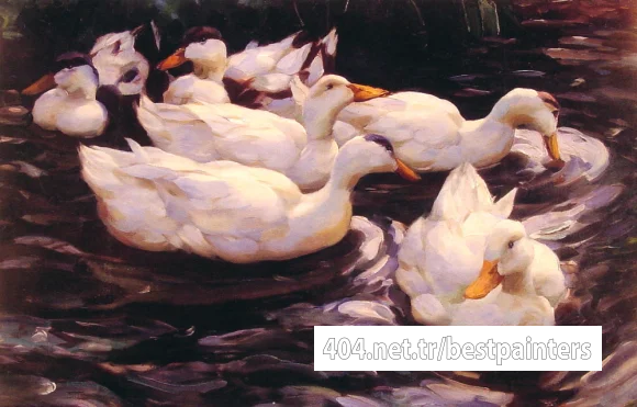 Six_Ducks_in_the_Pond