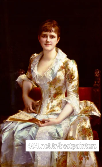 Cabanel_Alexander_Portrait_Of_Young_Lady