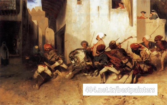 DECAMPS_Alexandre_Gabriel_The_Turkish_Patrol