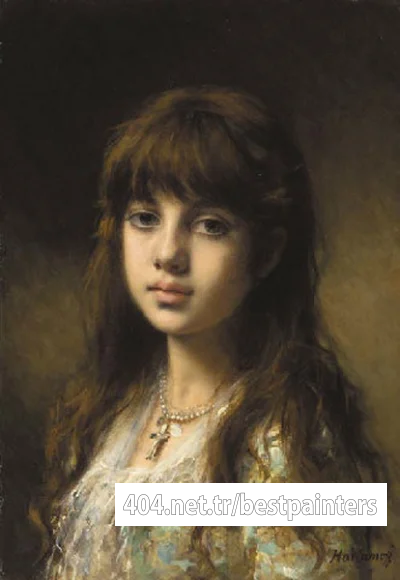 Harlamoff_Alexej_Little_Girl