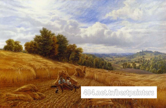 Glending_Alfred_Augustus_Resting_From_The_Harvest