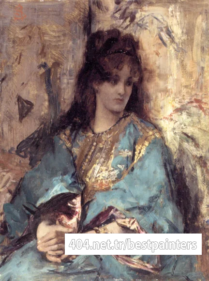 Stevens_A_Woman_Seated_in_Oriental_Dress