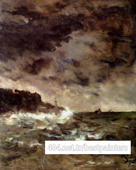 Stevens_Alfred_A_Stormy_Night