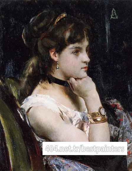 Stevens_Alfred_Woman_Wearing_a_Bracelet