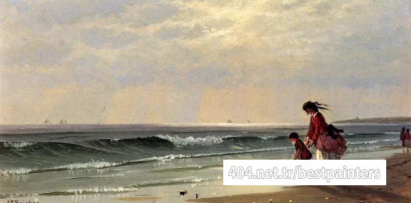 Bricher_Alfred_Thompson_At_the_Shore