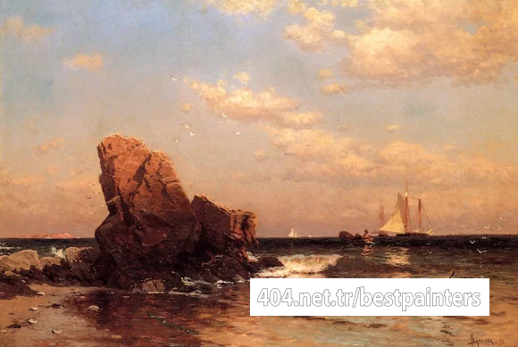 Bricher_Alfred_Thompson_By_the_Shore