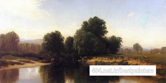 Bricher_Alfred_Thompson_Cattle_by_the_River