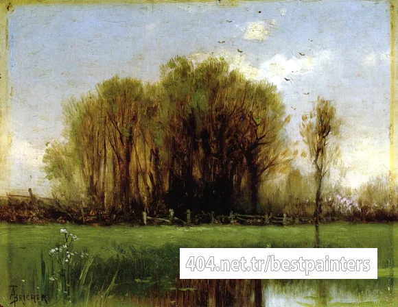 Bricher_Alfred_Thompson_Landscape_with_Water