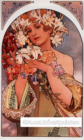 Flower_1897_44.4x66.2cm_litho