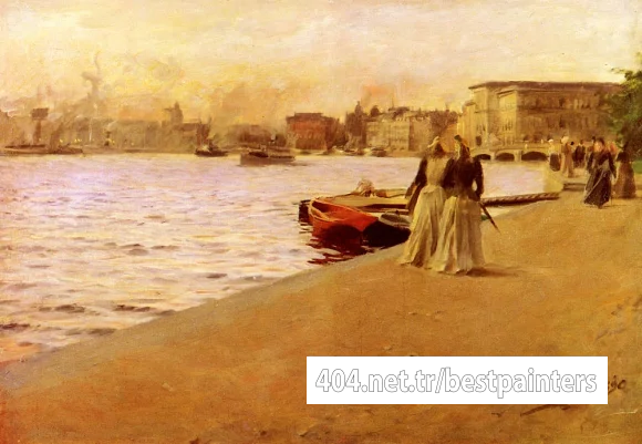 Zorn_Anders_Utsikt_Fran_Skeppsholmskajen