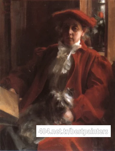 Zorn_Emma_Zorn_and_Mouche_the_dog