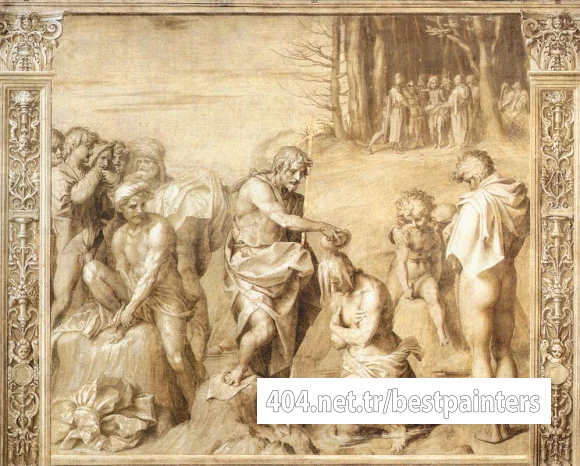 ANDREA_DEL_SARTO_Baptism_Of_The_People