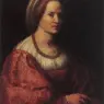 ANDREA_DEL_SARTO_Portrait_Of_A_Woman_With_A_Basket_Of_Spindles