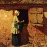 Mauve_Anton_A_Peasant_Woman_By_A_Barn
