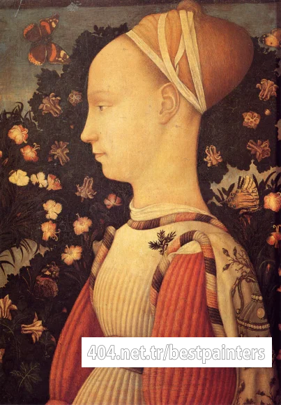 Pisanello_Antonio_Portrait_Of_Ginerva_D_Este