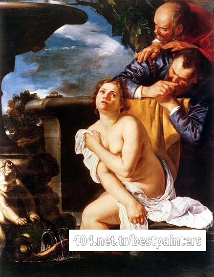 Gentileschi_Artemisa_Susanna_ei_vecchioni_1622