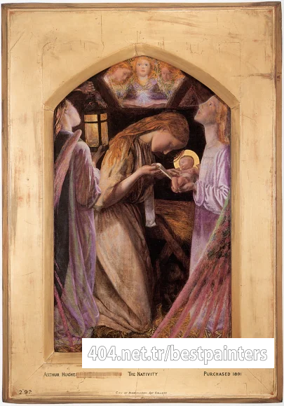 Hughes_Arthur_The_Nativity