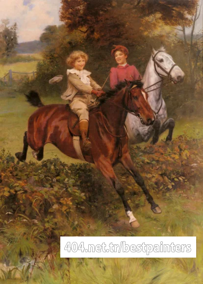 Elsley_Arthur_John_His_First_Fence